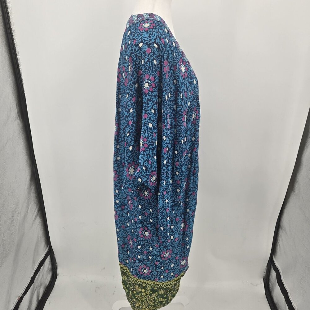 Sundance Bustling Blooms Open Front Kimono Cardigan Duster Size XS/Small - Picture 5 of 7